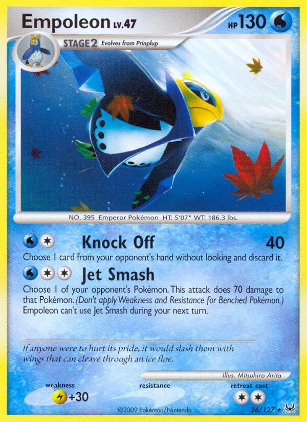 Empoleon (26/127) [Platinum: Base Set] | Play N Trade Winnipeg