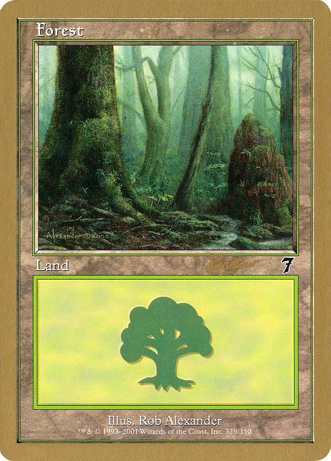 Forest (329) (Sim Han How) [World Championship Decks 2002] | Play N Trade Winnipeg