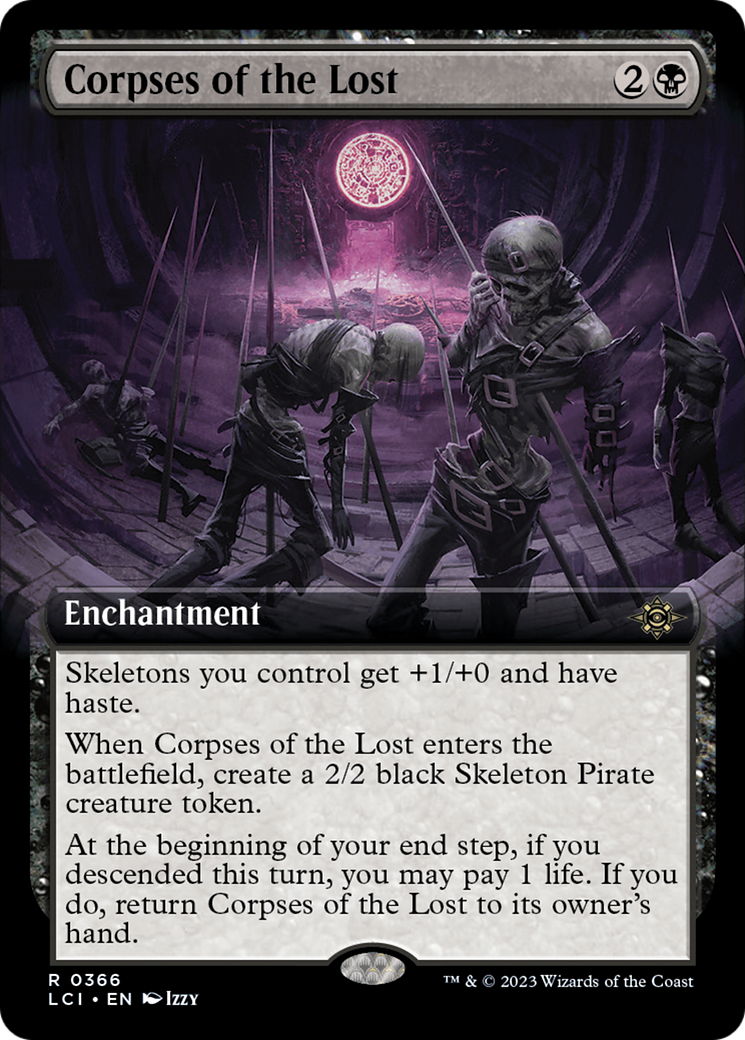 Corpses of the Lost (Extended Art) [The Lost Caverns of Ixalan] | Play N Trade Winnipeg