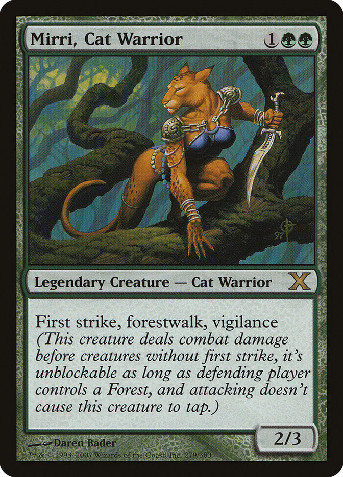 Mirri, Cat Warrior [Tenth Edition] | Play N Trade Winnipeg