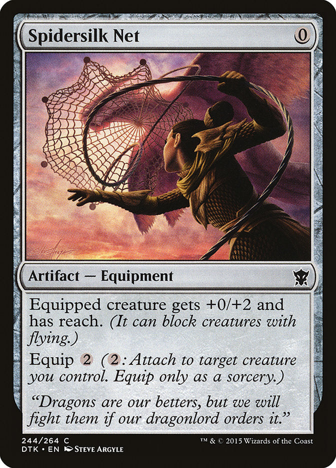 Spidersilk Net [Dragons of Tarkir] | Play N Trade Winnipeg