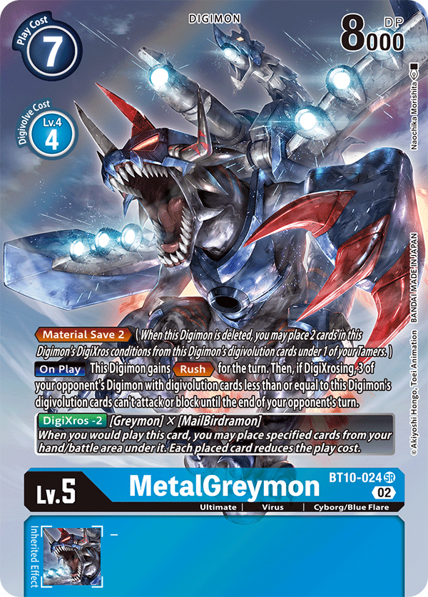 MetalGreymon [BT10-024] (Alternate Art) [Xros Encounter] | Play N Trade Winnipeg