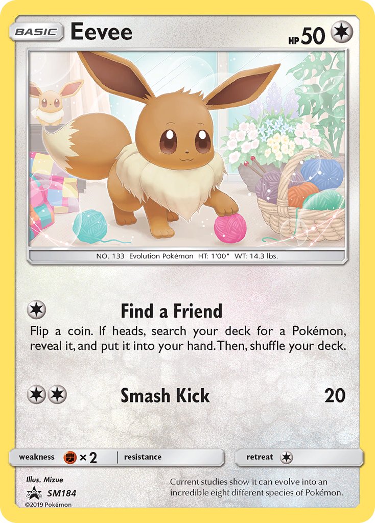 Eevee (SM184) [Sun & Moon: Black Star Promos] | Play N Trade Winnipeg