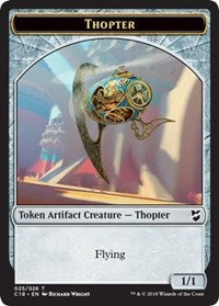 Thopter (025) // Servo Double-sided Token [Commander 2018 Tokens] | Play N Trade Winnipeg