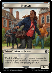 Human (0006) // Beast Double-Sided Token [Doctor Who Tokens] | Play N Trade Winnipeg