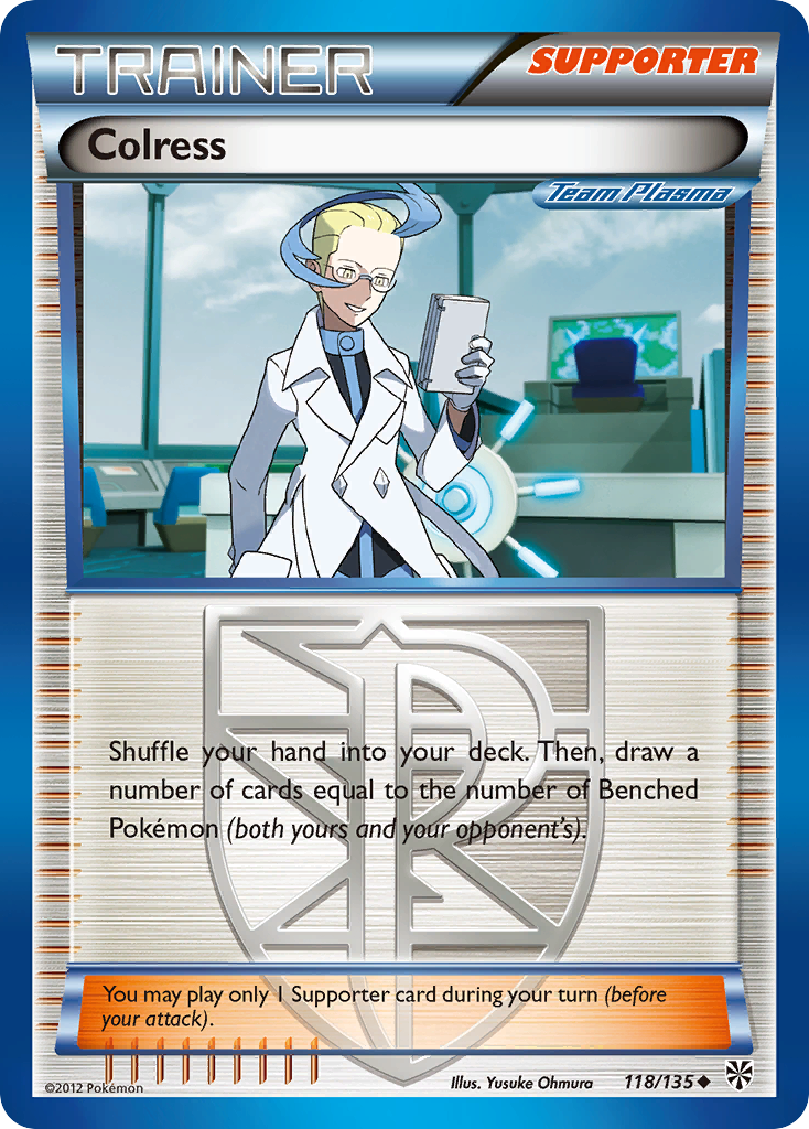 Colress (118/135) [Black & White: Plasma Storm] | Play N Trade Winnipeg