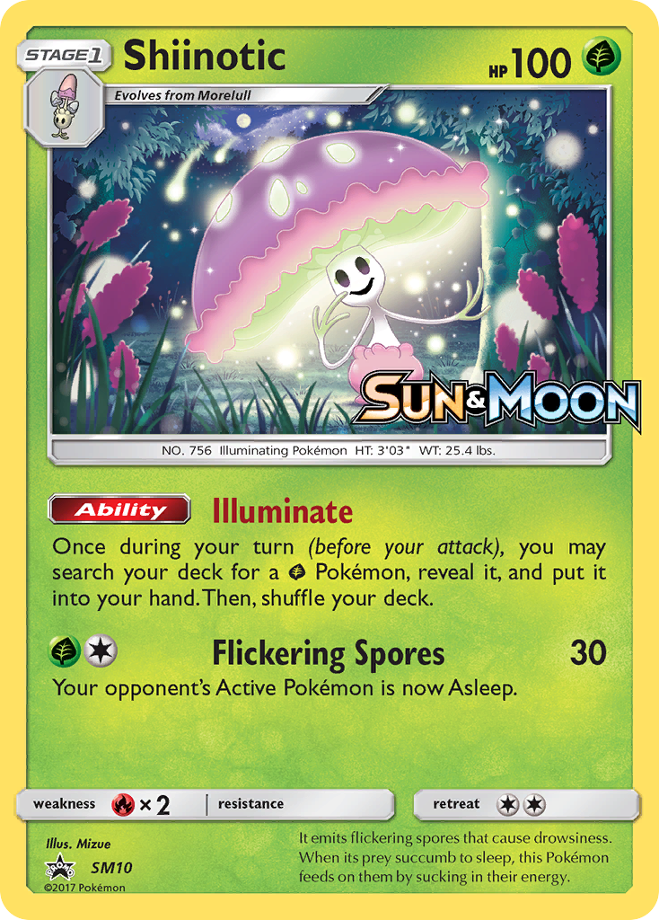 Shiinotic (SM10) [Sun & Moon: Black Star Promos] | Play N Trade Winnipeg