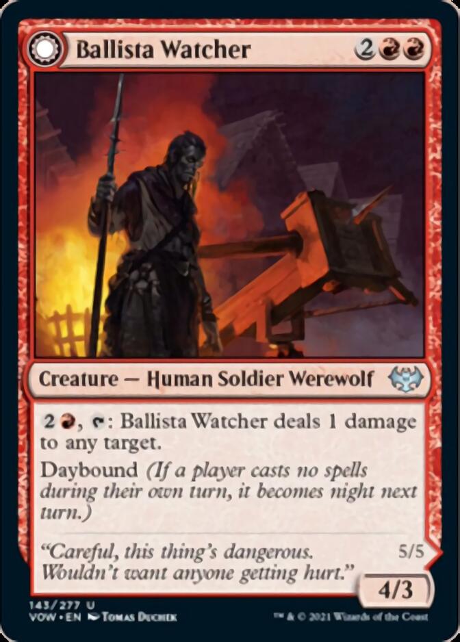 Ballista Watcher // Ballista Wielder [Innistrad: Crimson Vow] | Play N Trade Winnipeg