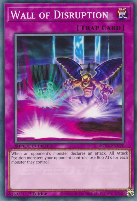 Wall of Disruption [SGX3-ENH20] Common | Play N Trade Winnipeg