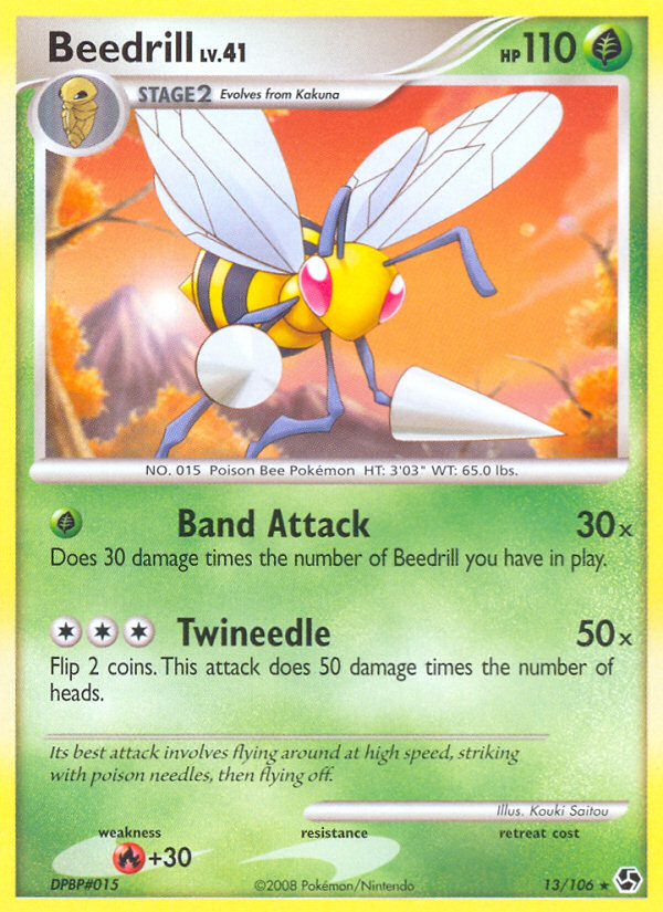 Beedrill (13/106) [Diamond & Pearl: Great Encounters] | Play N Trade Winnipeg