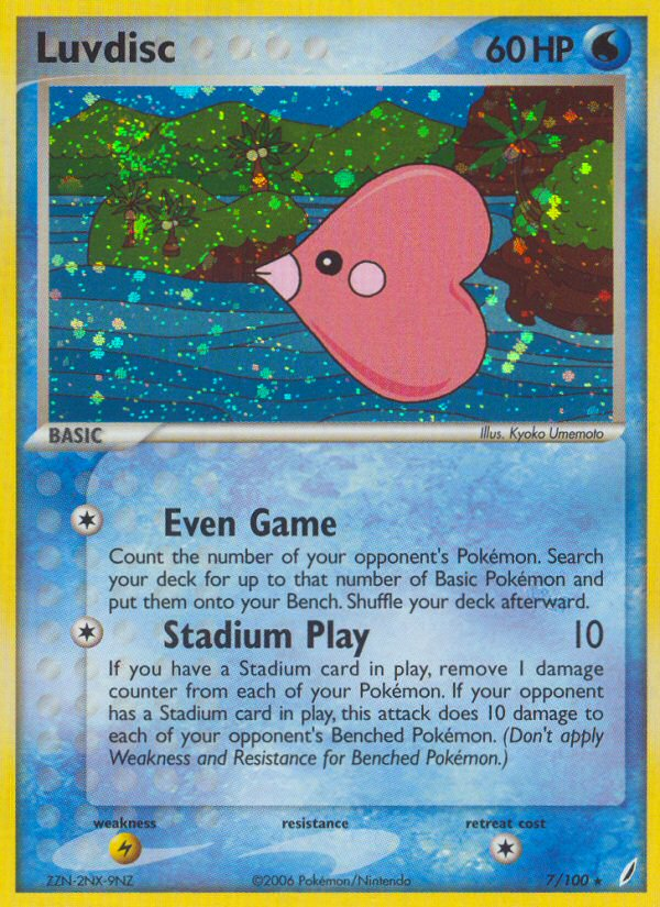 Luvdisc (7/100) [EX: Crystal Guardians] | Play N Trade Winnipeg