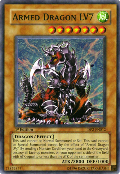 Armed Dragon LV7 [DP2-EN012] Super Rare | Play N Trade Winnipeg