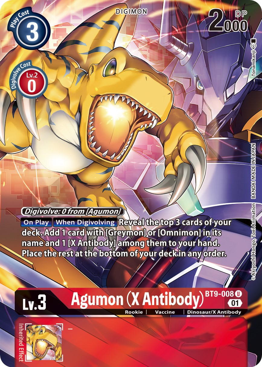 Agumon (X Antibody) [BT9-008] (Alternate Art) [X Record] | Play N Trade Winnipeg