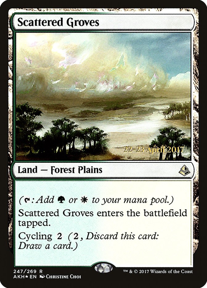 Scattered Groves  [Amonkhet Prerelease Promos] | Play N Trade Winnipeg