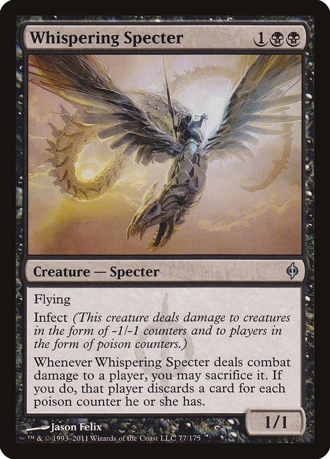 Whispering Specter [New Phyrexia] | Play N Trade Winnipeg