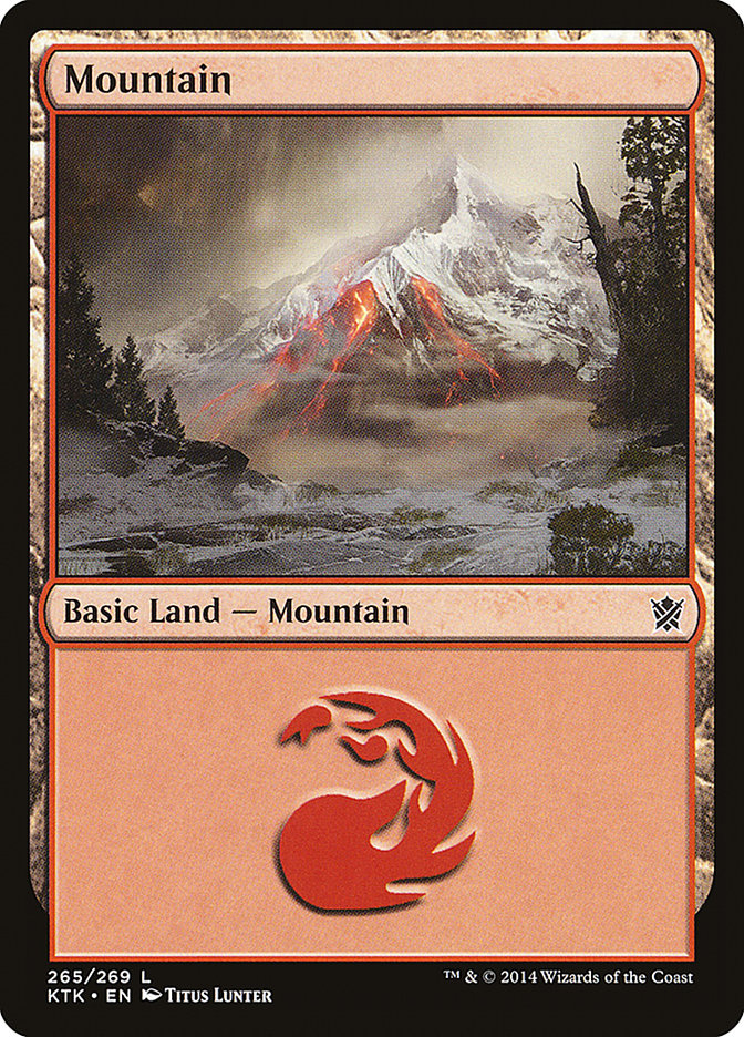 Mountain (265) [Khans of Tarkir] | Play N Trade Winnipeg