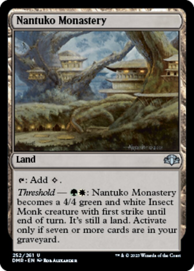 Nantuko Monastery [Dominaria Remastered] | Play N Trade Winnipeg