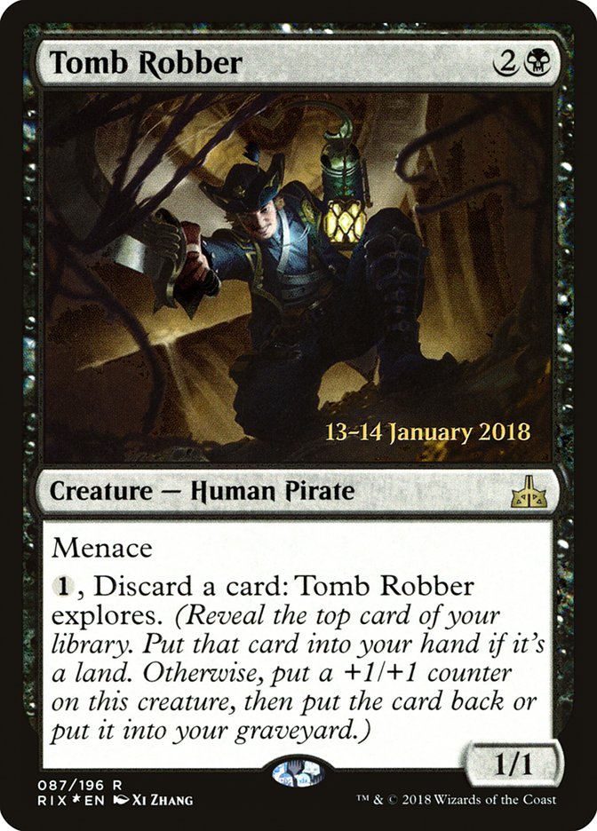 Tomb Robber [Rivals of Ixalan Prerelease Promos] | Play N Trade Winnipeg