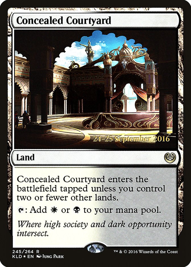 Concealed Courtyard  [Kaladesh Prerelease Promos] | Play N Trade Winnipeg