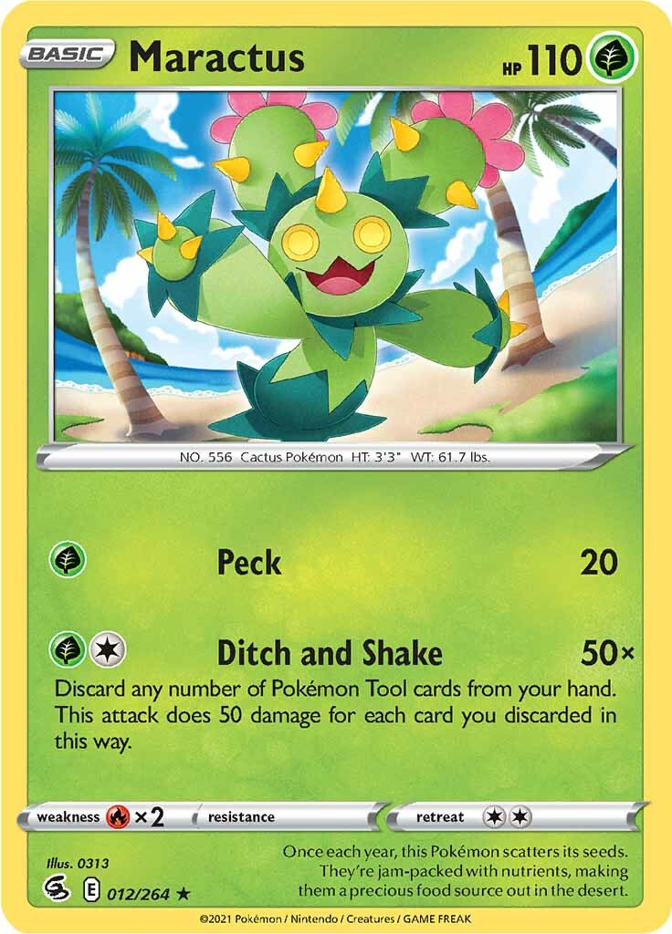 Maractus (012/264) [Sword & Shield: Fusion Strike] | Play N Trade Winnipeg