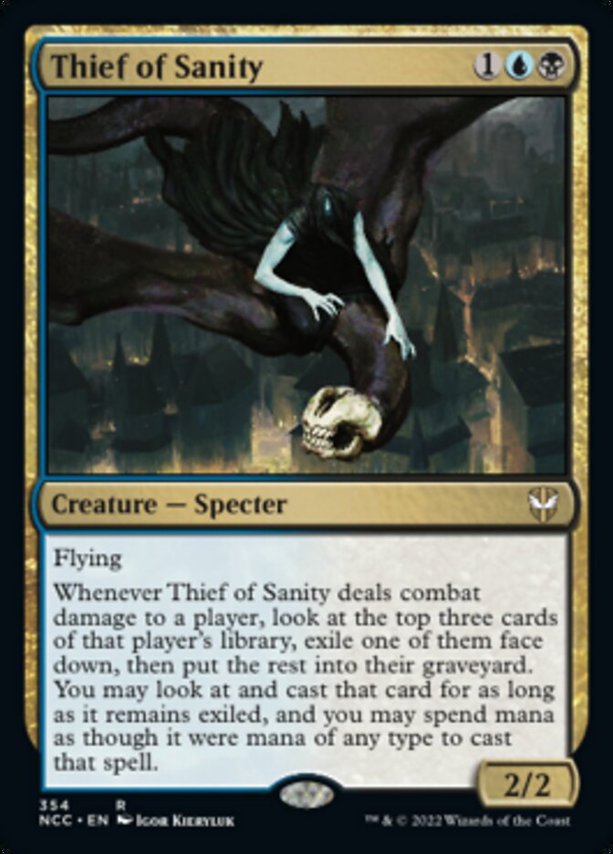 Thief of Sanity [Streets of New Capenna Commander] | Play N Trade Winnipeg
