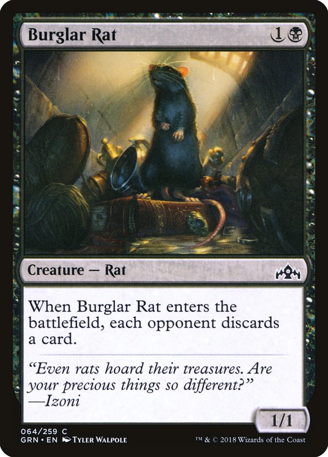 Burglar Rat [Guilds of Ravnica] | Play N Trade Winnipeg