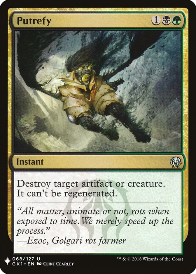 Putrefy [Mystery Booster] | Play N Trade Winnipeg