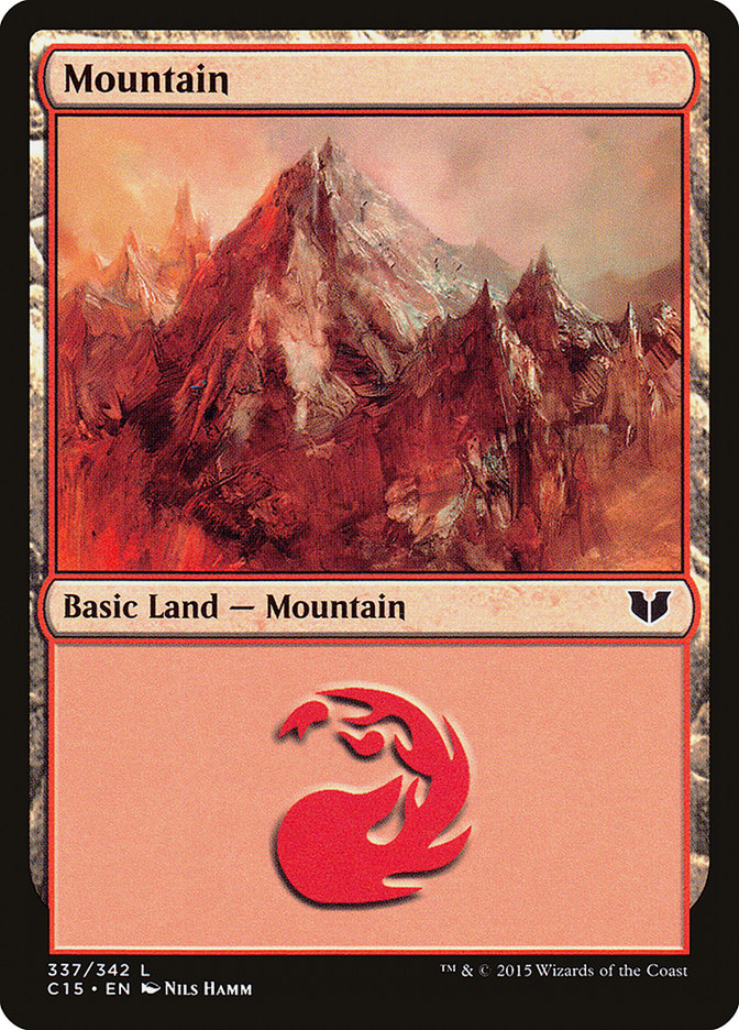 Mountain (337) [Commander 2015] | Play N Trade Winnipeg