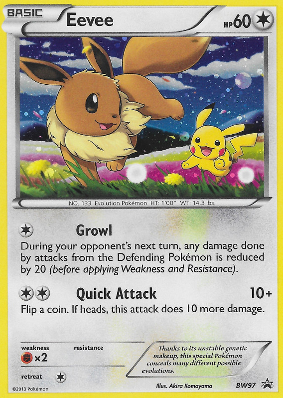 Eevee (BW97) [Black & White: Black Star Promos] | Play N Trade Winnipeg