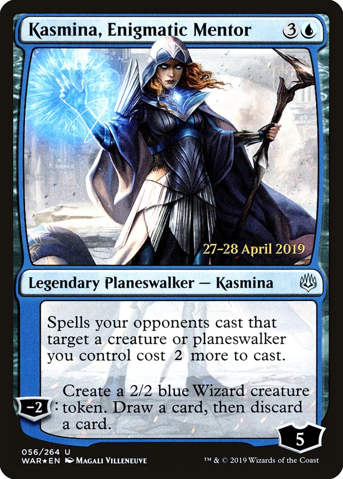 Kasmina, Enigmatic Mentor  [War of the Spark Prerelease Promos] | Play N Trade Winnipeg