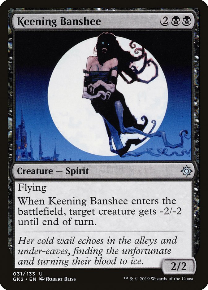 Keening Banshee [Ravnica Allegiance Guild Kit] | Play N Trade Winnipeg