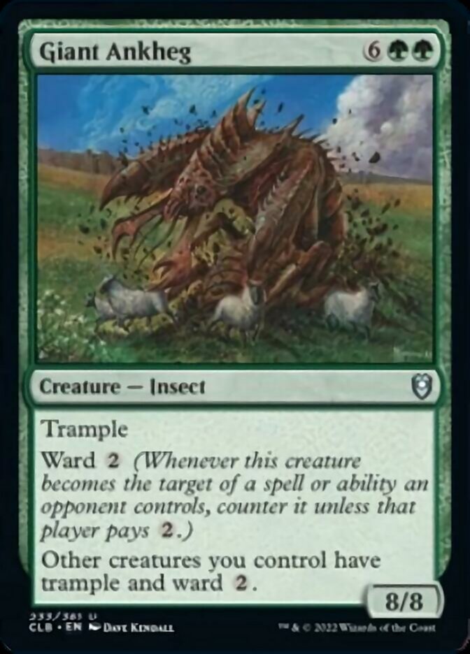 Giant Ankheg [Commander Legends: Battle for Baldur's Gate] | Play N Trade Winnipeg