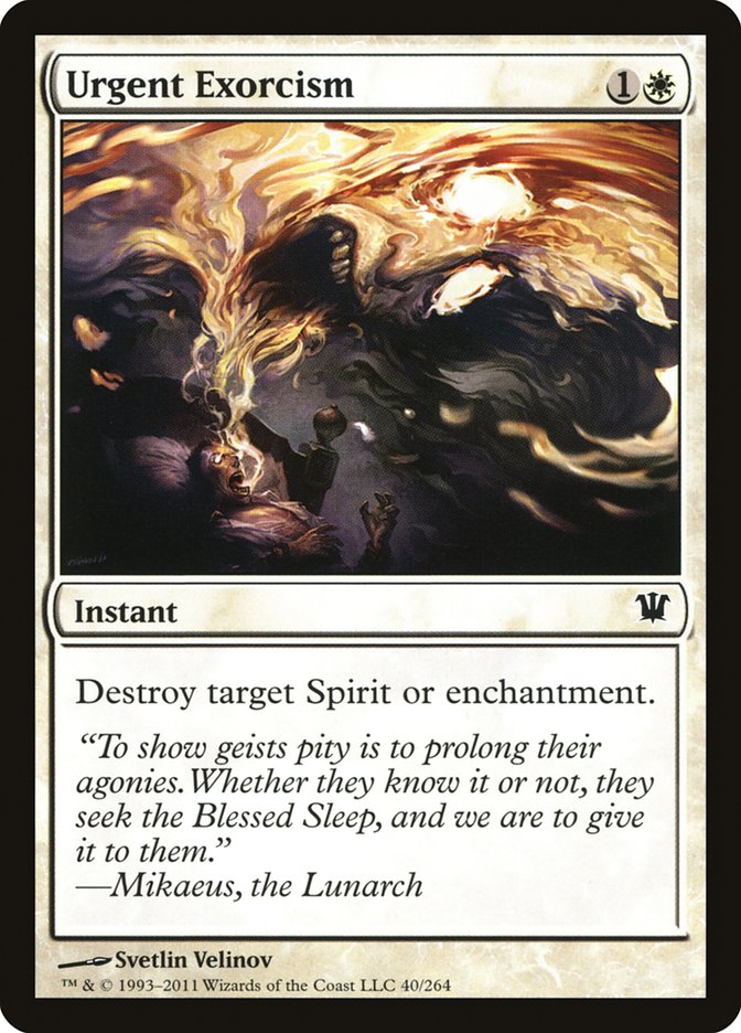 Urgent Exorcism [Innistrad] | Play N Trade Winnipeg