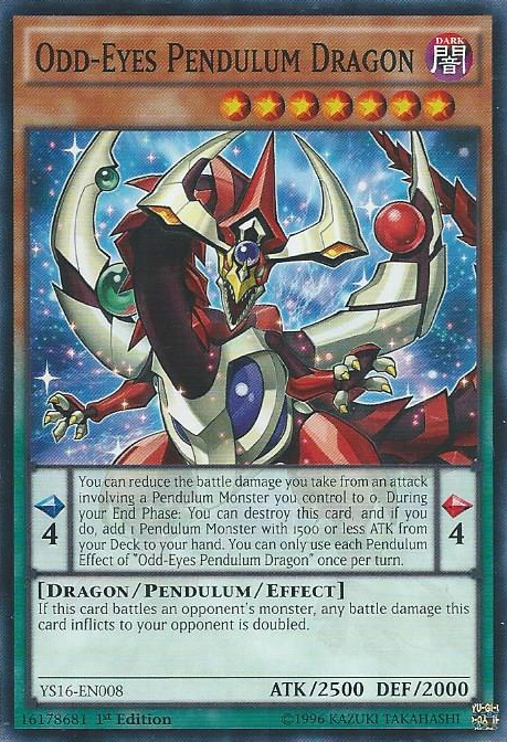 Odd-Eyes Pendulum Dragon [YS16-EN008] Common | Play N Trade Winnipeg