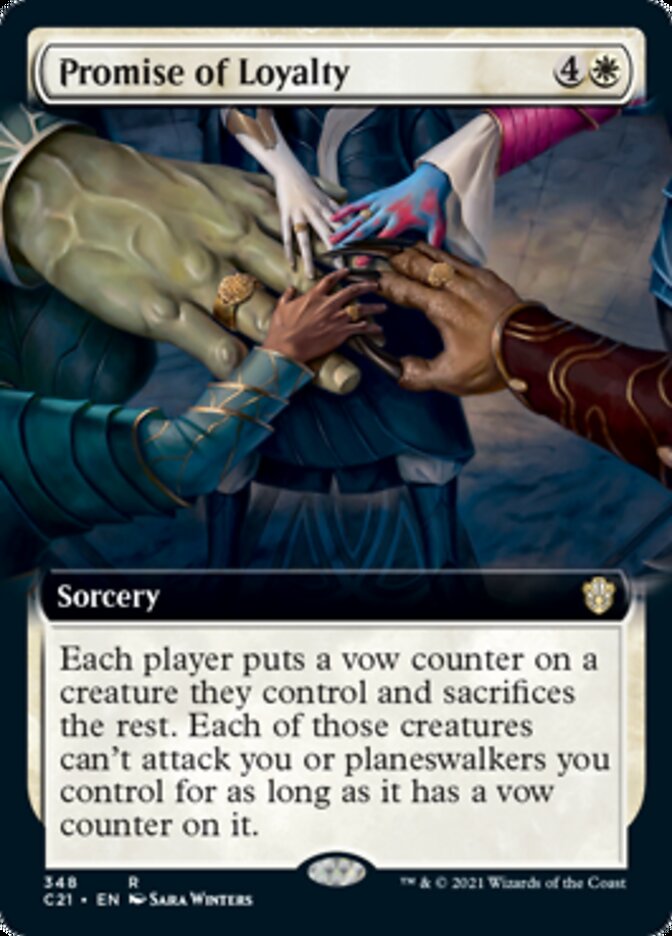 Promise of Loyalty (Extended) [Commander 2021] | Play N Trade Winnipeg