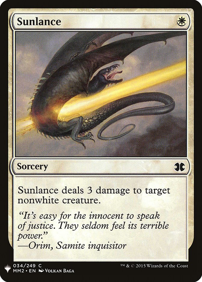 Sunlance [Mystery Booster] | Play N Trade Winnipeg