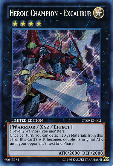 Heroic Champion - Excalibur [CT09-EN002] Secret Rare | Play N Trade Winnipeg