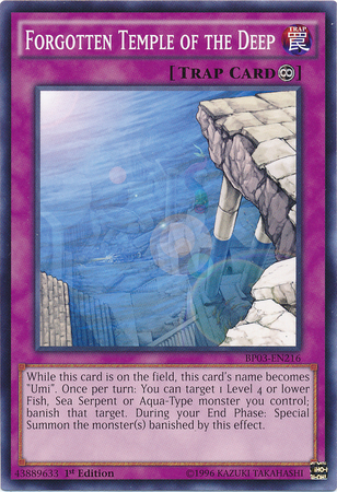 Forgotten Temple of the Deep [BP03-EN216] Common | Play N Trade Winnipeg