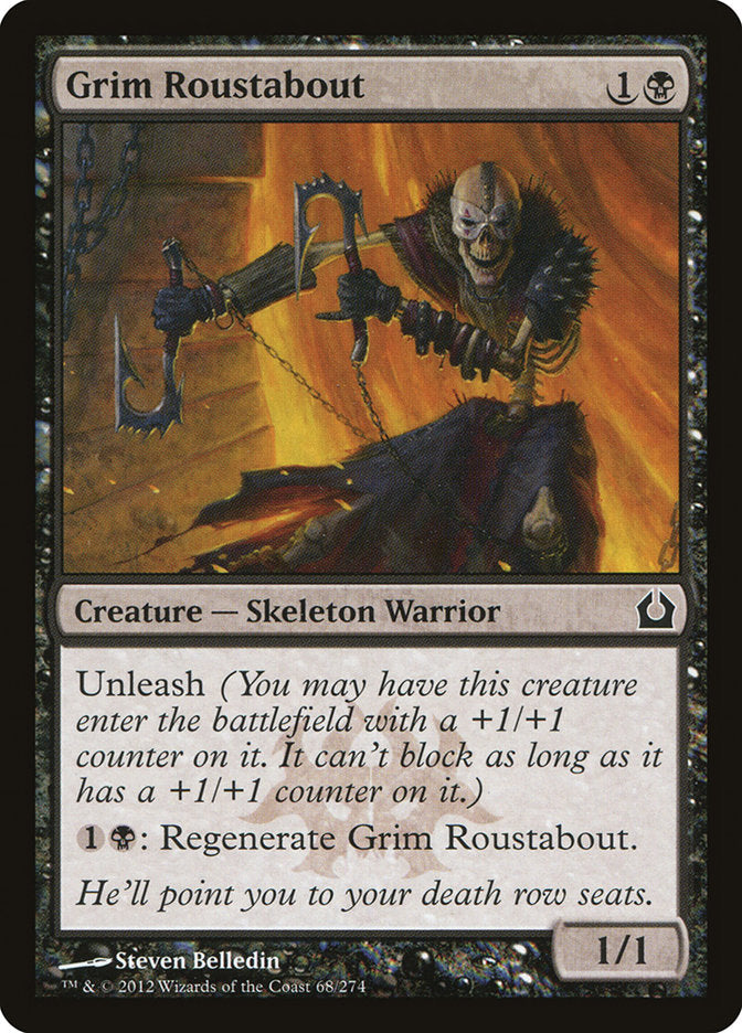 Grim Roustabout [Return to Ravnica] | Play N Trade Winnipeg