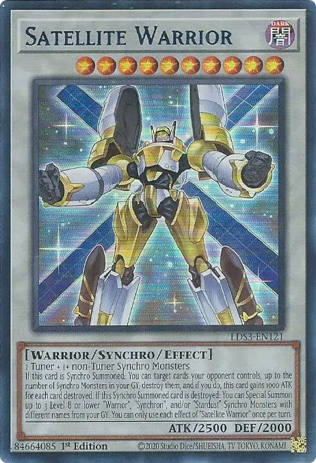 Satellite Warrior (Blue) [LDS3-EN121] Ultra Rare | Play N Trade Winnipeg