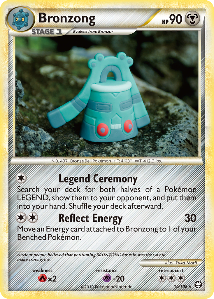 Bronzong (15/102) [HeartGold & SoulSilver: Triumphant] | Play N Trade Winnipeg