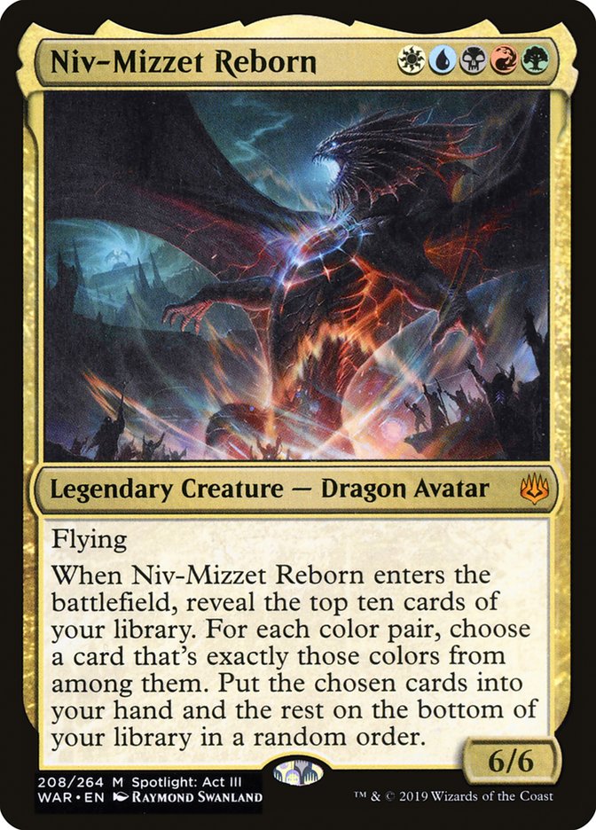 Niv-Mizzet Reborn [War of the Spark] | Play N Trade Winnipeg