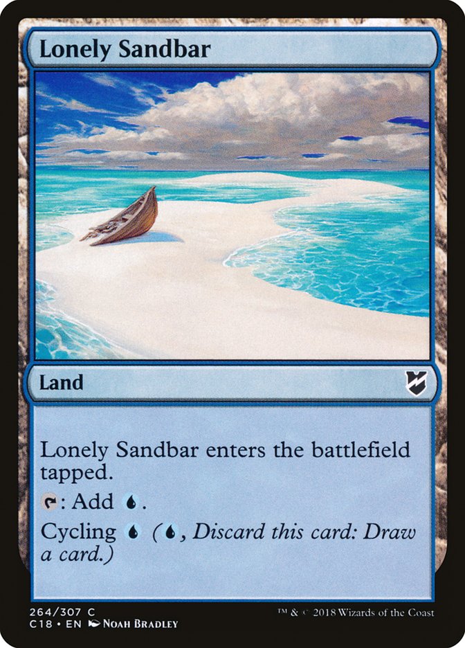 Lonely Sandbar [Commander 2018] | Play N Trade Winnipeg