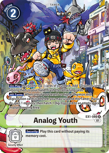 Analog Youth [EX1-066] (Alternate Art) [Classic Collection] | Play N Trade Winnipeg