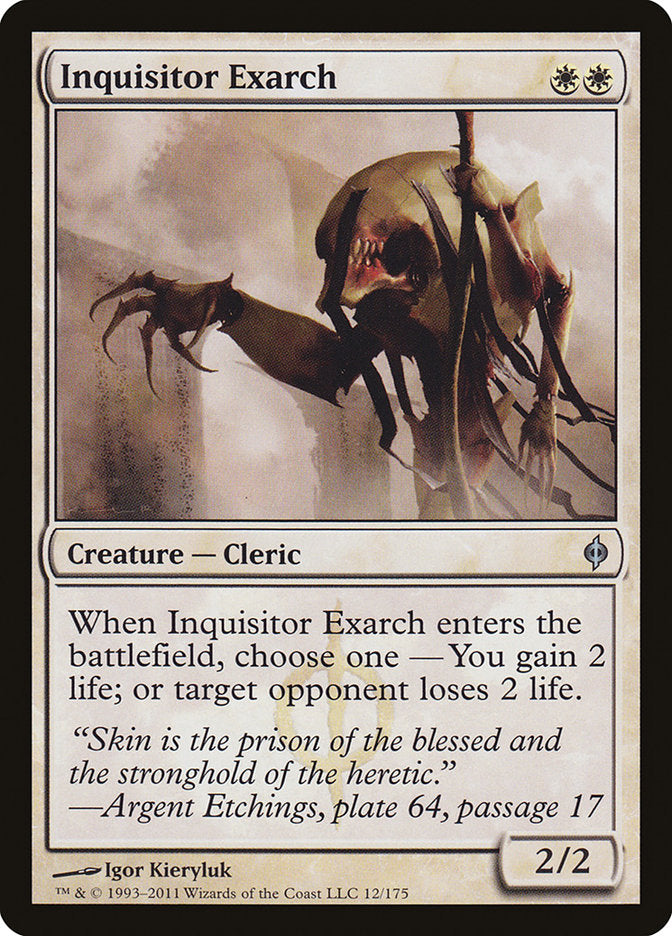Inquisitor Exarch [New Phyrexia] | Play N Trade Winnipeg