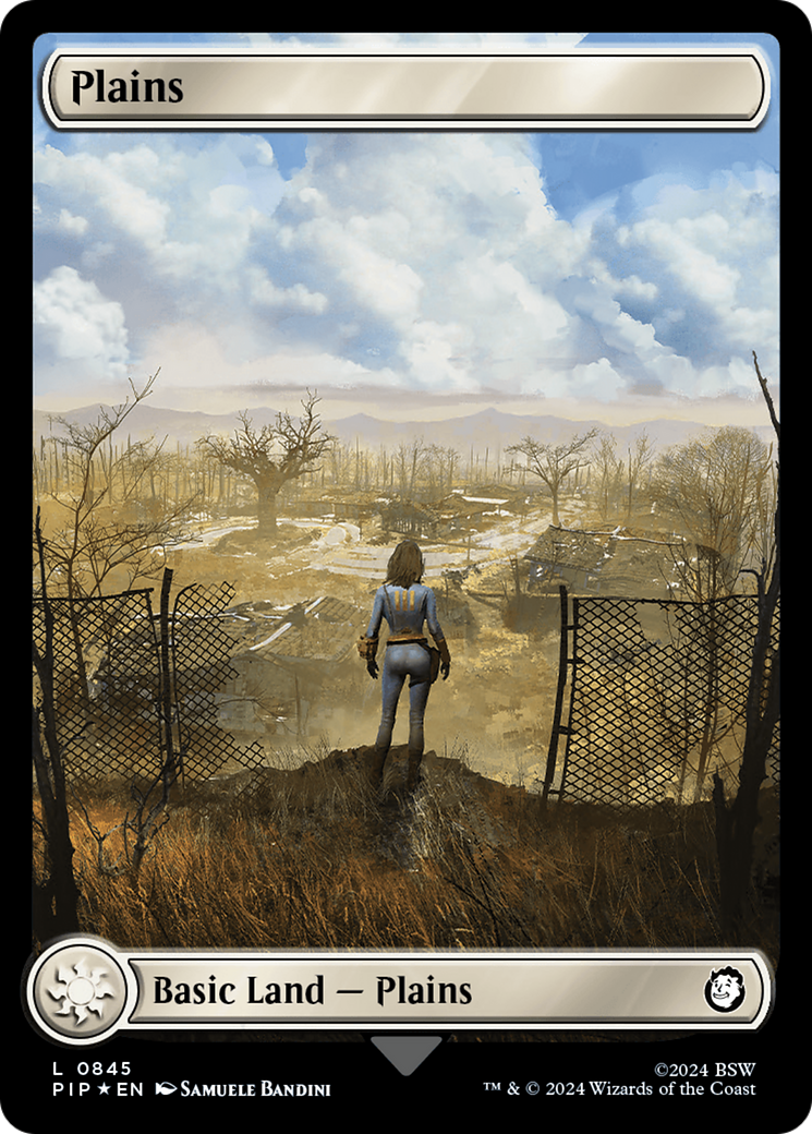 Plains (0845) (Surge Foil) [Fallout] | Play N Trade Winnipeg