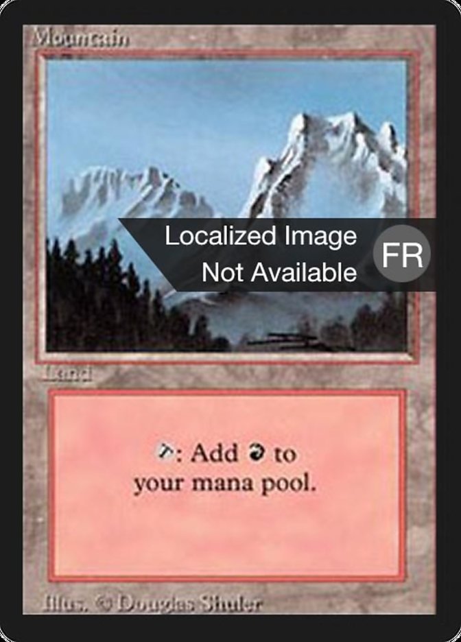 Mountain (B) [Foreign Black Border] | Play N Trade Winnipeg