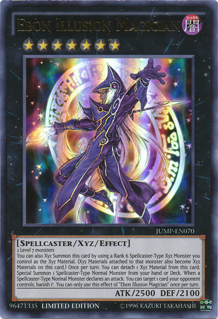 Ebon Illusion Magician [JUMP-EN070] Ultra Rare | Play N Trade Winnipeg