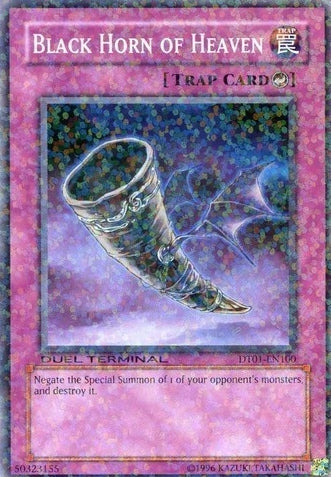 Black Horn of Heaven [DT01-EN100] Common | Play N Trade Winnipeg