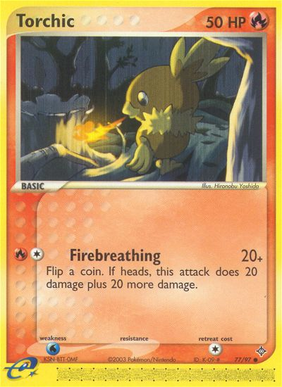 Torchic (77/97) [EX: Dragon] | Play N Trade Winnipeg